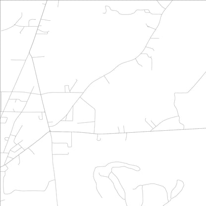 ROAD MAP OF CLEVELAND, ALABAMA BY MAPBAKES