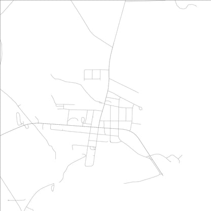 ROAD MAP OF COLUMBIA, ALABAMA BY MAPBAKES