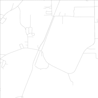 ROAD MAP OF COOSADA, ALABAMA BY MAPBAKES