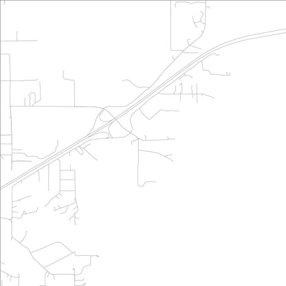 ROAD MAP OF CREOLA, ALABAMA BY MAPBAKES