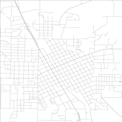 ROAD MAP OF CULLMAN, ALABAMA BY MAPBAKES