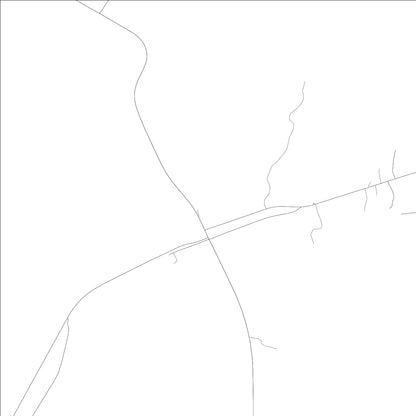 ROAD MAP OF CUSSETA, ALABAMA BY MAPBAKES