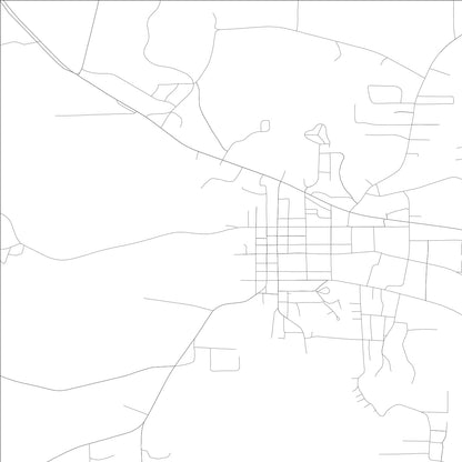 ROAD MAP OF DADEVILLE, ALABAMA BY MAPBAKES