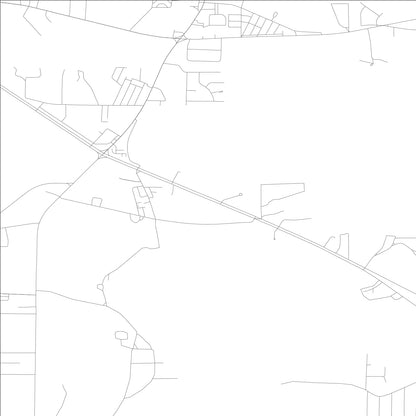 ROAD MAP OF DALEVILLE, ALABAMA BY MAPBAKES