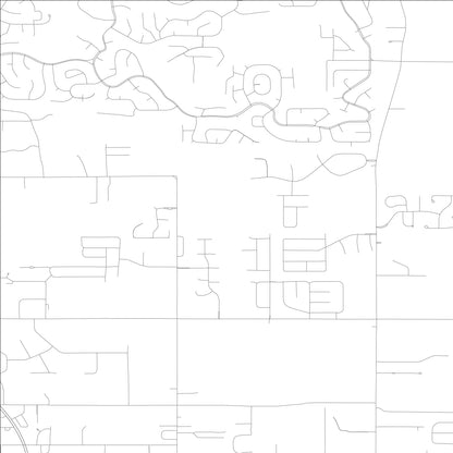 ROAD MAP OF DAPHNE, ALABAMA BY MAPBAKES