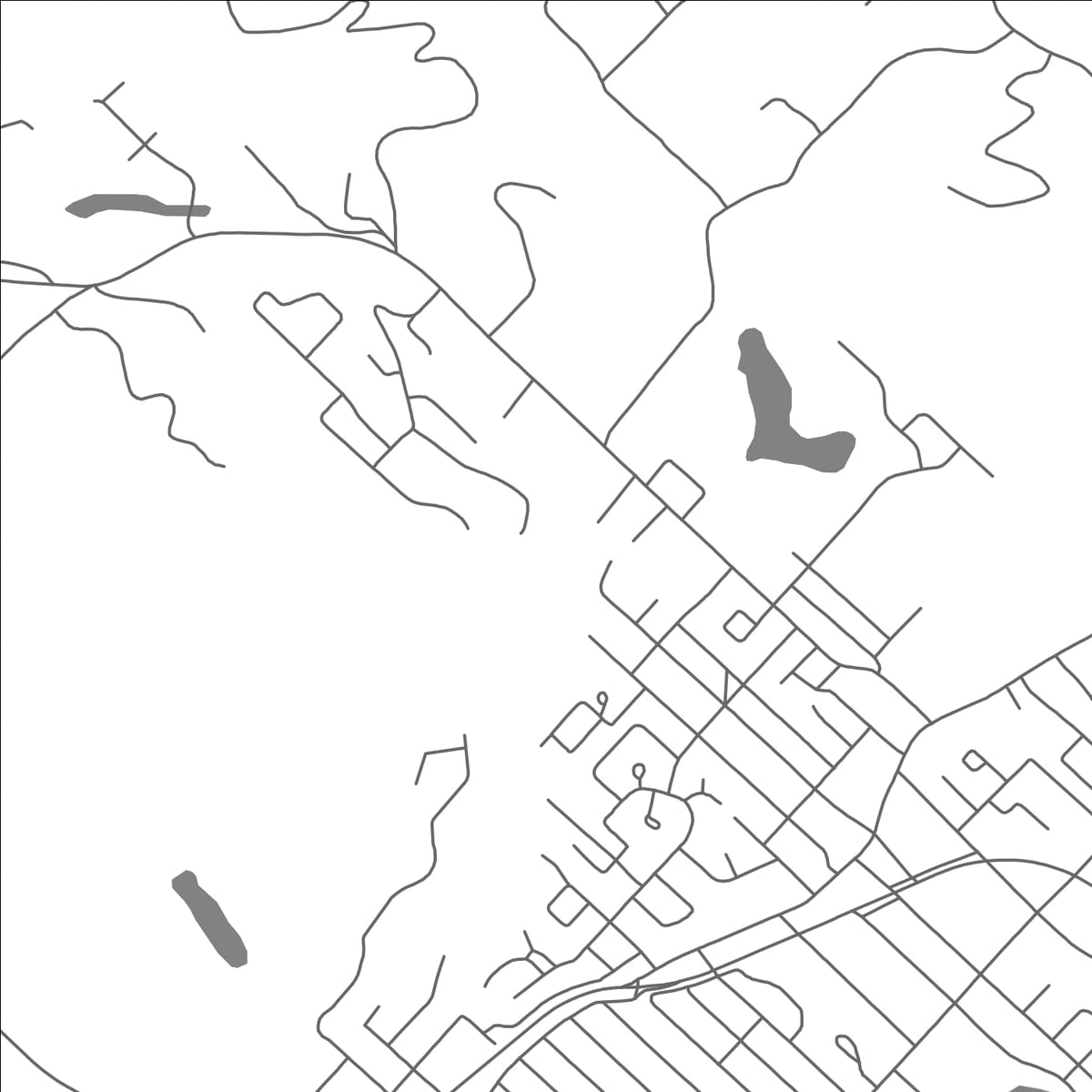 ROAD MAP OF SAINT SAUVEUR, CANADA BY MAPBAKES