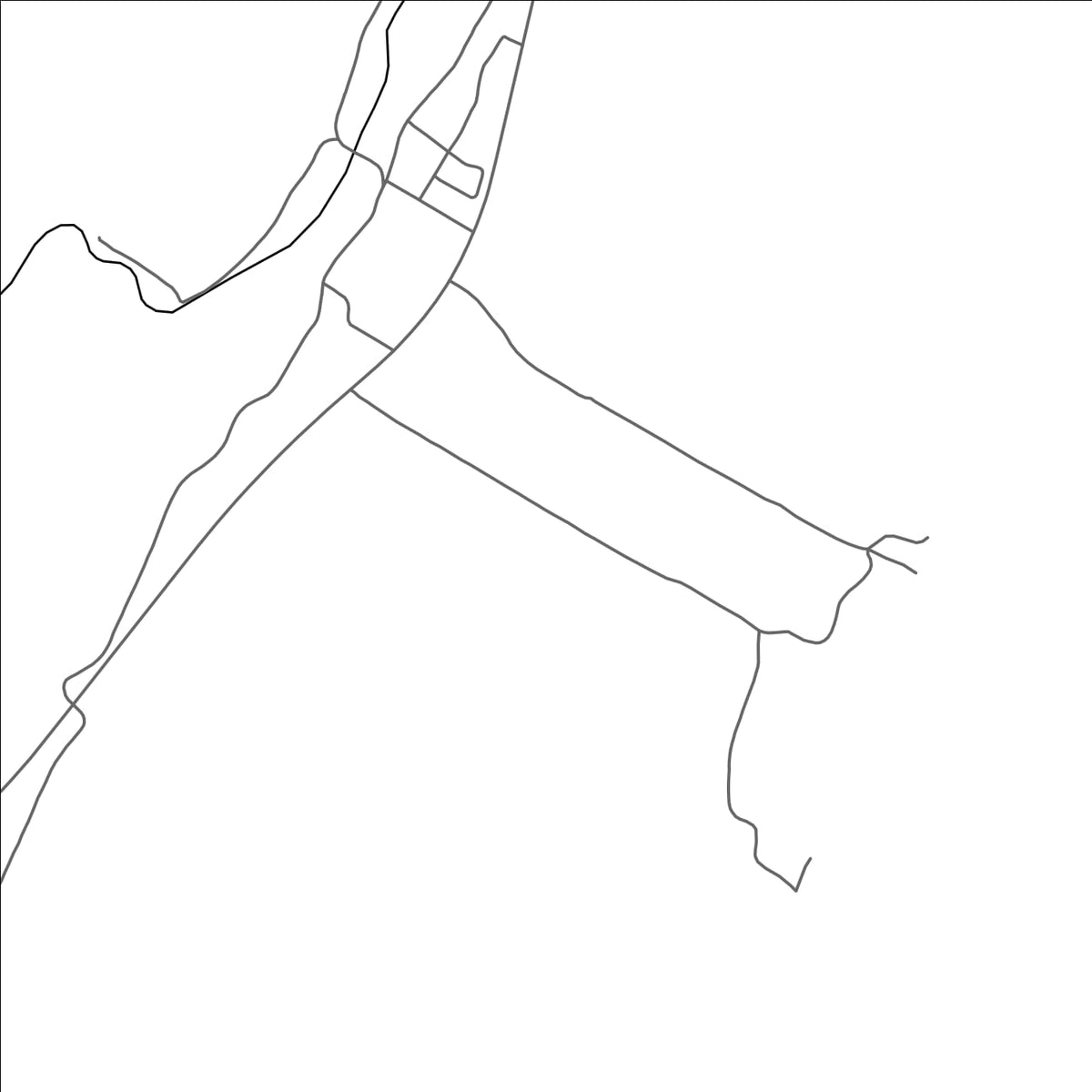 ROAD MAP OF SEVERN, CANADA BY MAPBAKES