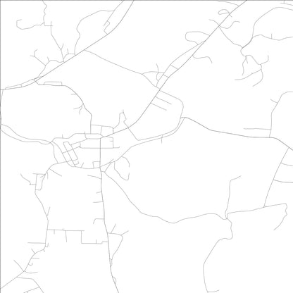 ROAD MAP OF DORA, ALABAMA BY MAPBAKES