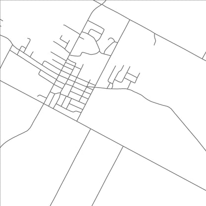 ROAD MAP OF SHAWVILLE, CANADA BY MAPBAKES