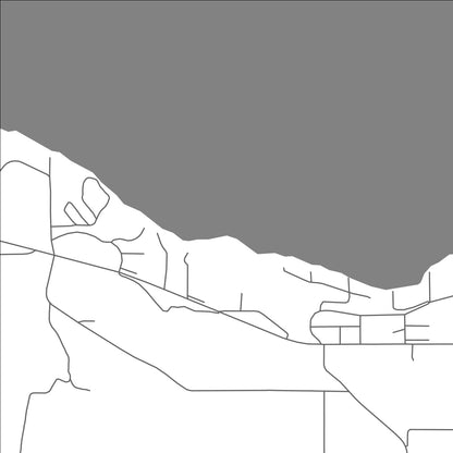 ROAD MAP OF SOREL TRACY, CANADA BY MAPBAKES
