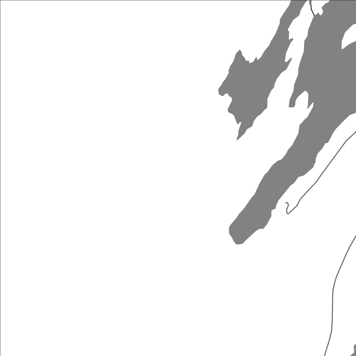 ROAD MAP OF SOUTH FRONTENAC, CANADA BY MAPBAKES
