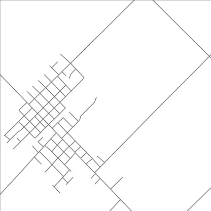 ROAD MAP OF SOUTHWEST MIDDLESEX, CANADA BY MAPBAKES