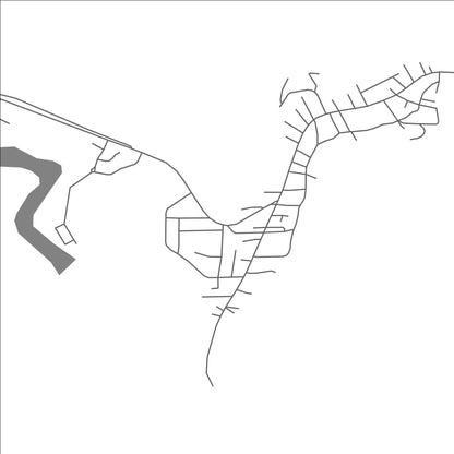 ROAD MAP OF SPRINGDALE, CANADA BY MAPBAKES