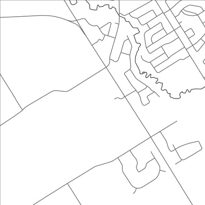 ROAD MAP OF SPRINGWATER, CANADA BY MAPBAKES