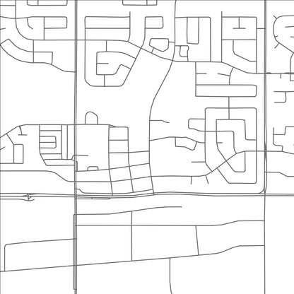 ROAD MAP OF SPRUCE GROVE, CANADA BY MAPBAKES