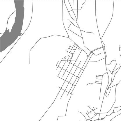 ROAD MAP OF SQUAMISH, CANADA BY MAPBAKES