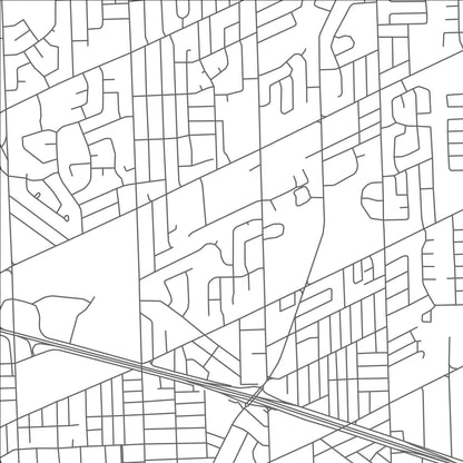 ROAD MAP OF ST CATHARINES, CANADA BY MAPBAKES