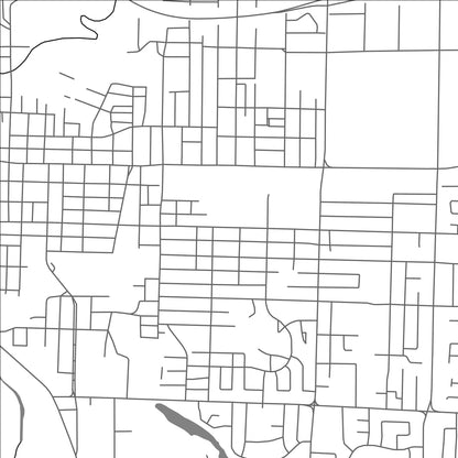 ROAD MAP OF ST THOMAS, CANADA BY MAPBAKES