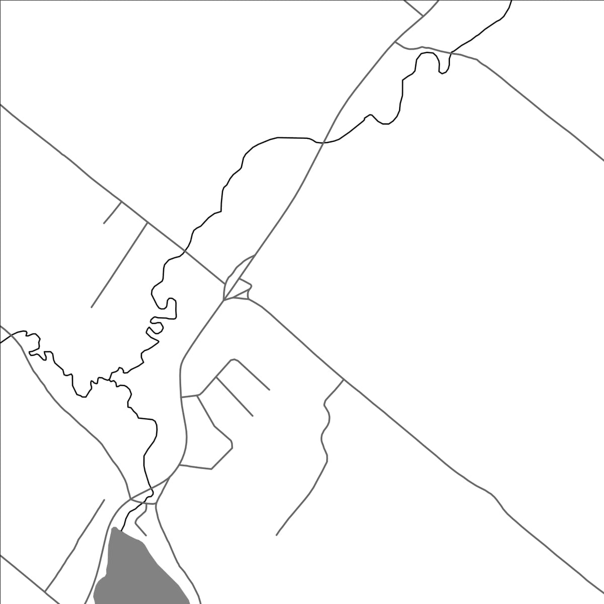 ROAD MAP OF STOKE, CANADA BY MAPBAKES