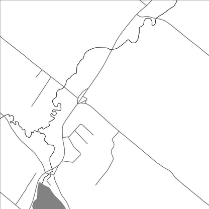 ROAD MAP OF STOKE, CANADA BY MAPBAKES