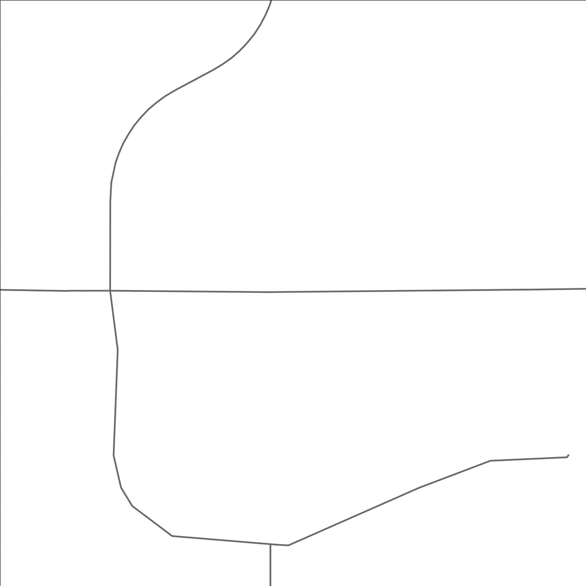 ROAD MAP OF STUARTBURN, CANADA BY MAPBAKES