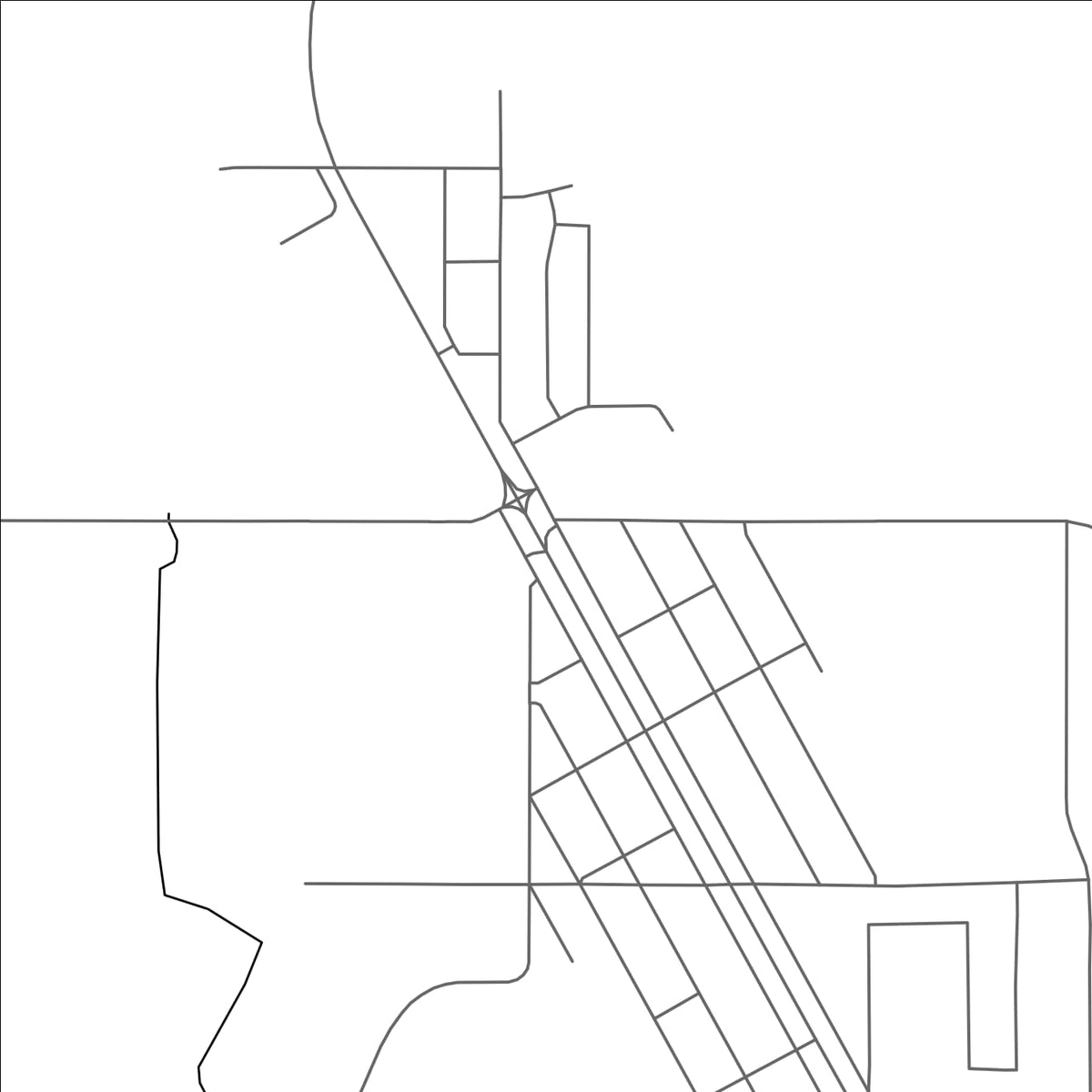 ROAD MAP OF TAYLOR, CANADA BY MAPBAKES
