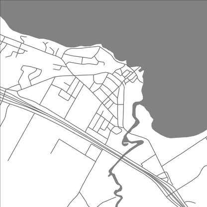 ROAD MAP OF TEMISCOUATA SUR LE LAC, CANADA BY MAPBAKES