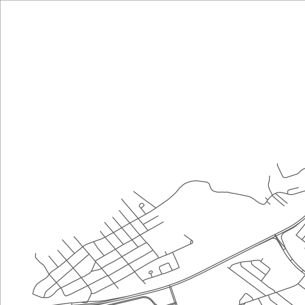 ROAD MAP OF TERRASSE VAUDREUIL, CANADA BY MAPBAKES
