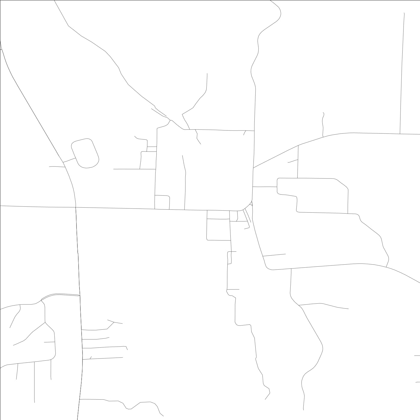 ROAD MAP OF ELKMONT, ALABAMA BY MAPBAKES