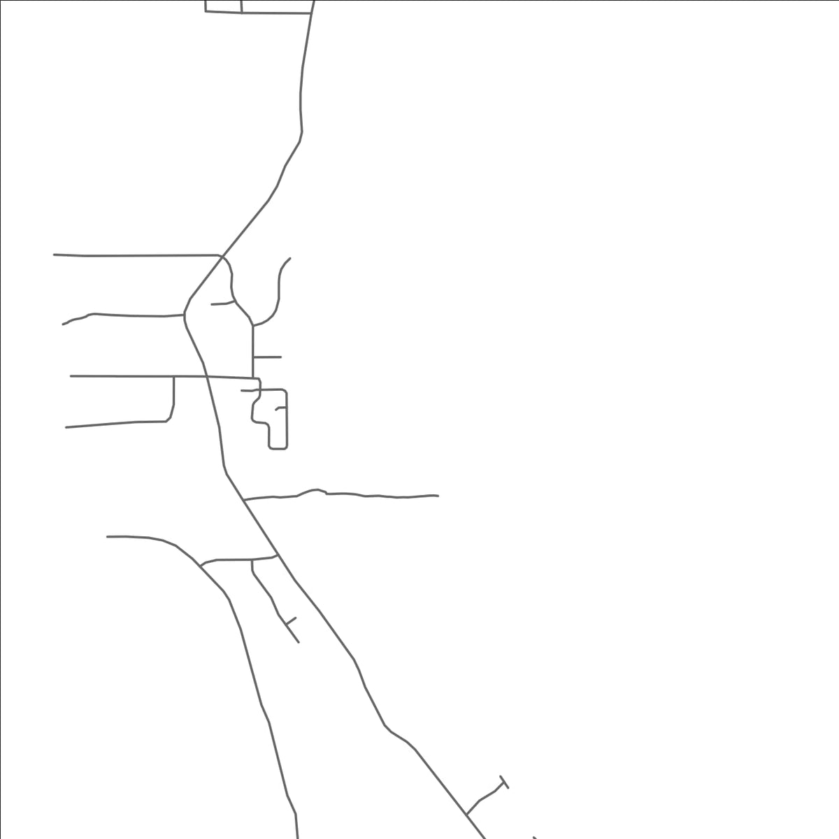 ROAD MAP OF TOFINO, CANADA BY MAPBAKES