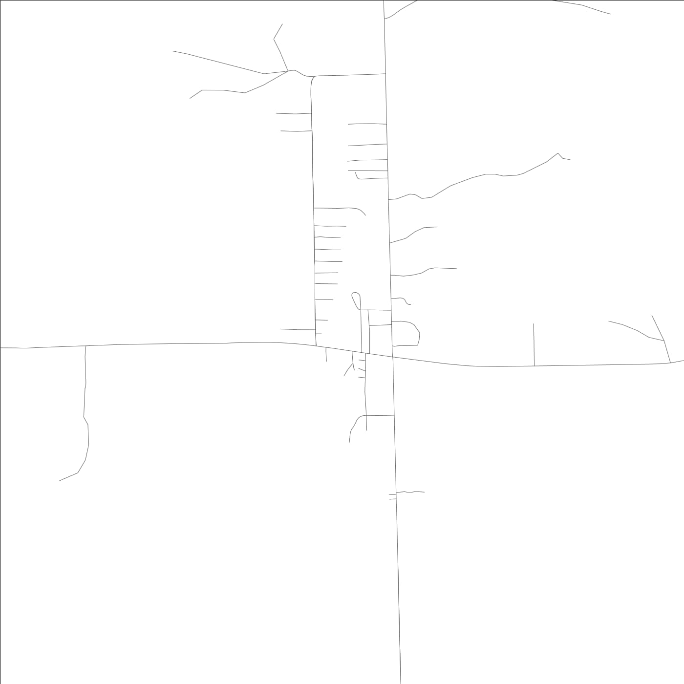 ROAD MAP OF EMELLE, ALABAMA BY MAPBAKES