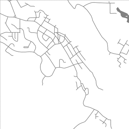 ROAD MAP OF UCLUELET, CANADA BY MAPBAKES