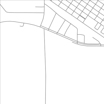 ROAD MAP OF UNITY, CANADA BY MAPBAKES