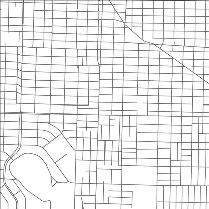 ROAD MAP OF VANCOUVER, CANADA BY MAPBAKES