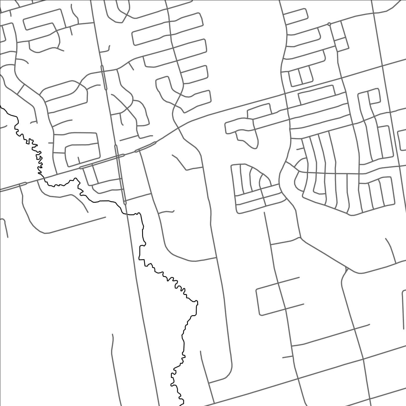 ROAD MAP OF VAUGHAN, CANADA BY MAPBAKES