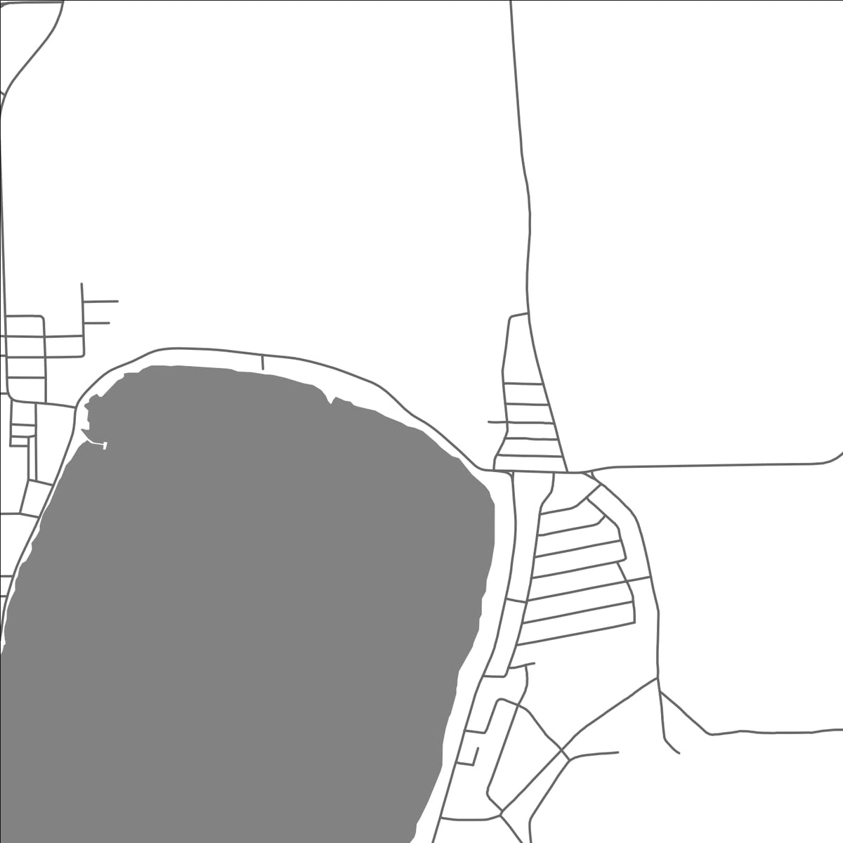 ROAD MAP OF VENISE EN QUEBEC, CANADA BY MAPBAKES