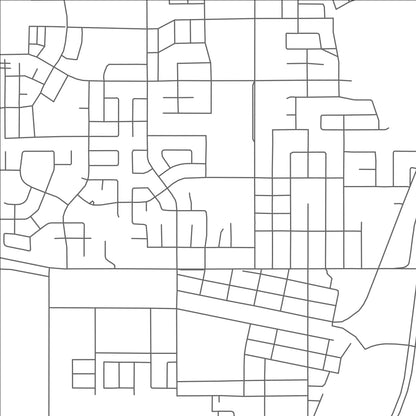ROAD MAP OF WARMAN, CANADA BY MAPBAKES