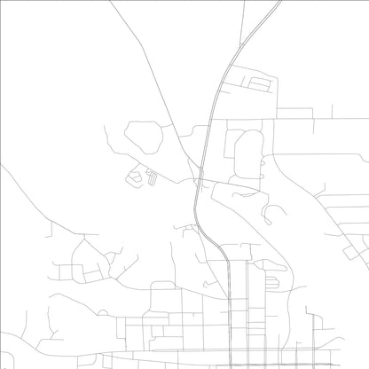 ROAD MAP OF EUFAULA, ALABAMA BY MAPBAKES