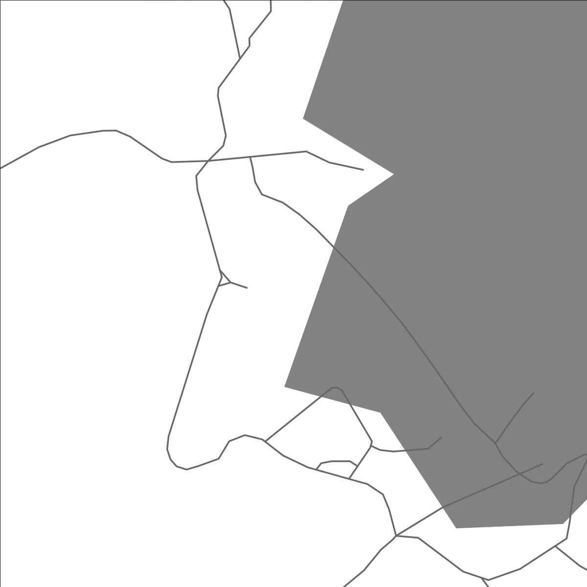 ROAD MAP OF WASAGAMACK, CANADA BY MAPBAKES