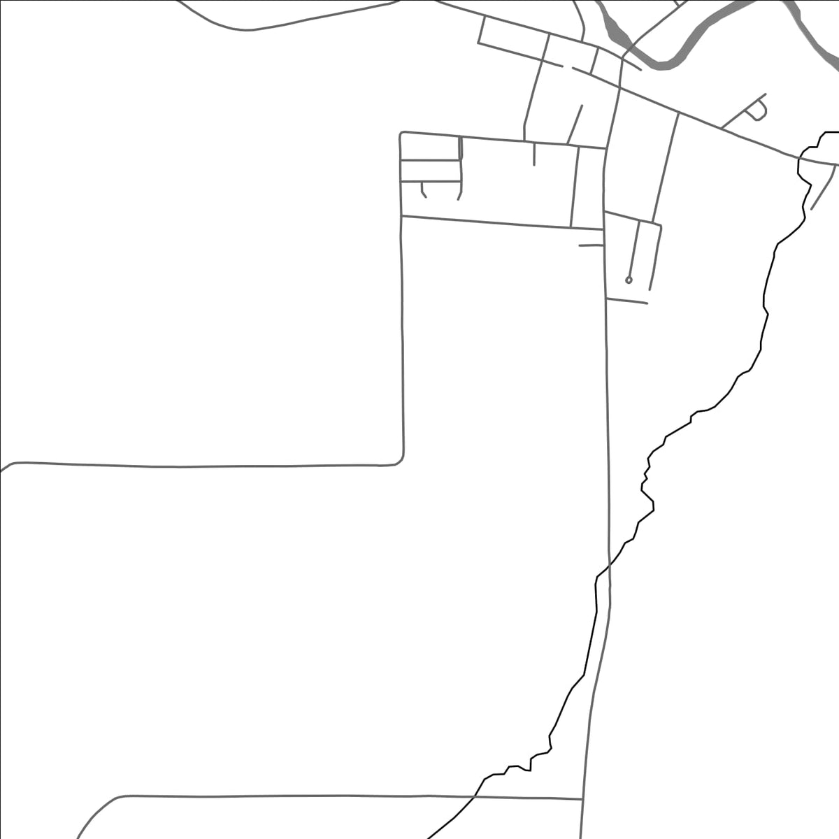 ROAD MAP OF WATERVILLE, CANADA BY MAPBAKES