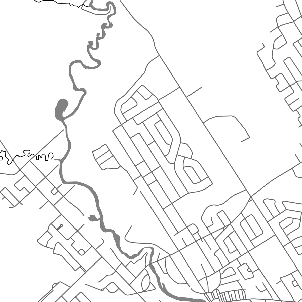 ROAD MAP OF WENDAKE, CANADA BY MAPBAKES