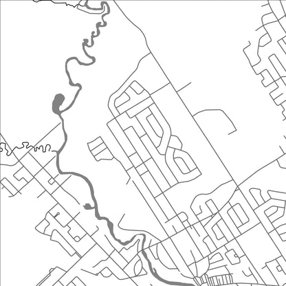 ROAD MAP OF WENDAKE, CANADA BY MAPBAKES