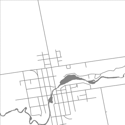 ROAD MAP OF WEST GREY, CANADA BY MAPBAKES