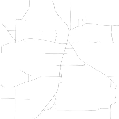 ROAD MAP OF EVA, ALABAMA BY MAPBAKES