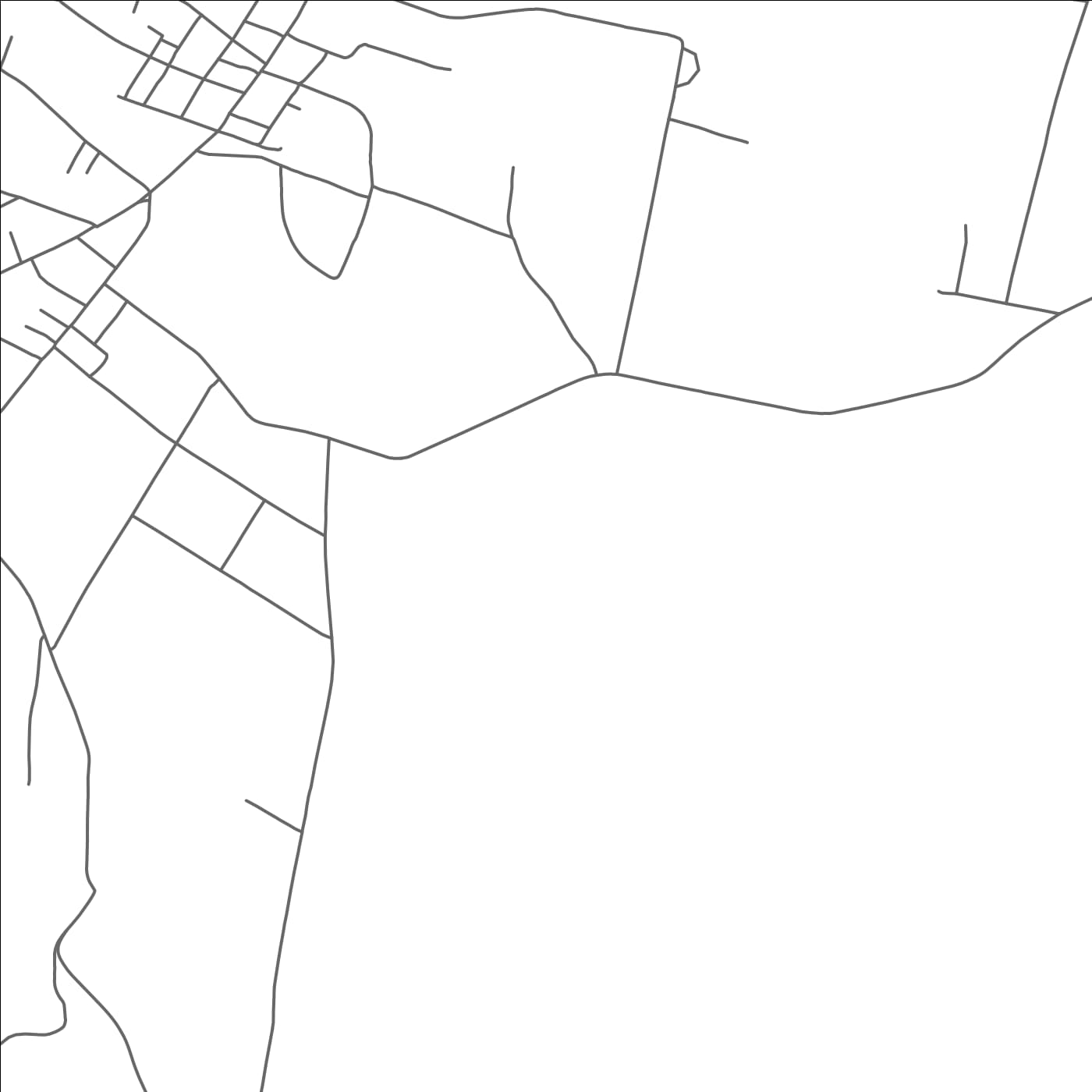 ROAD MAP OF WESTVILLE, CANADA BY MAPBAKES