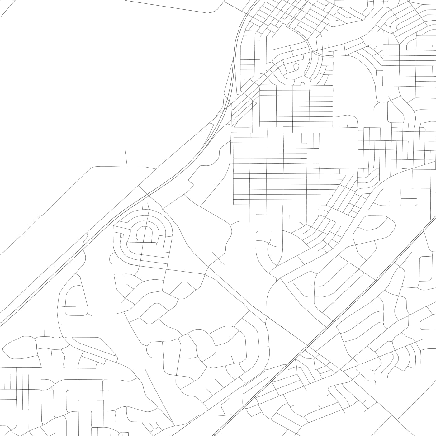 ROAD MAP OF FAIRFIELD, ALABAMA BY MAPBAKES