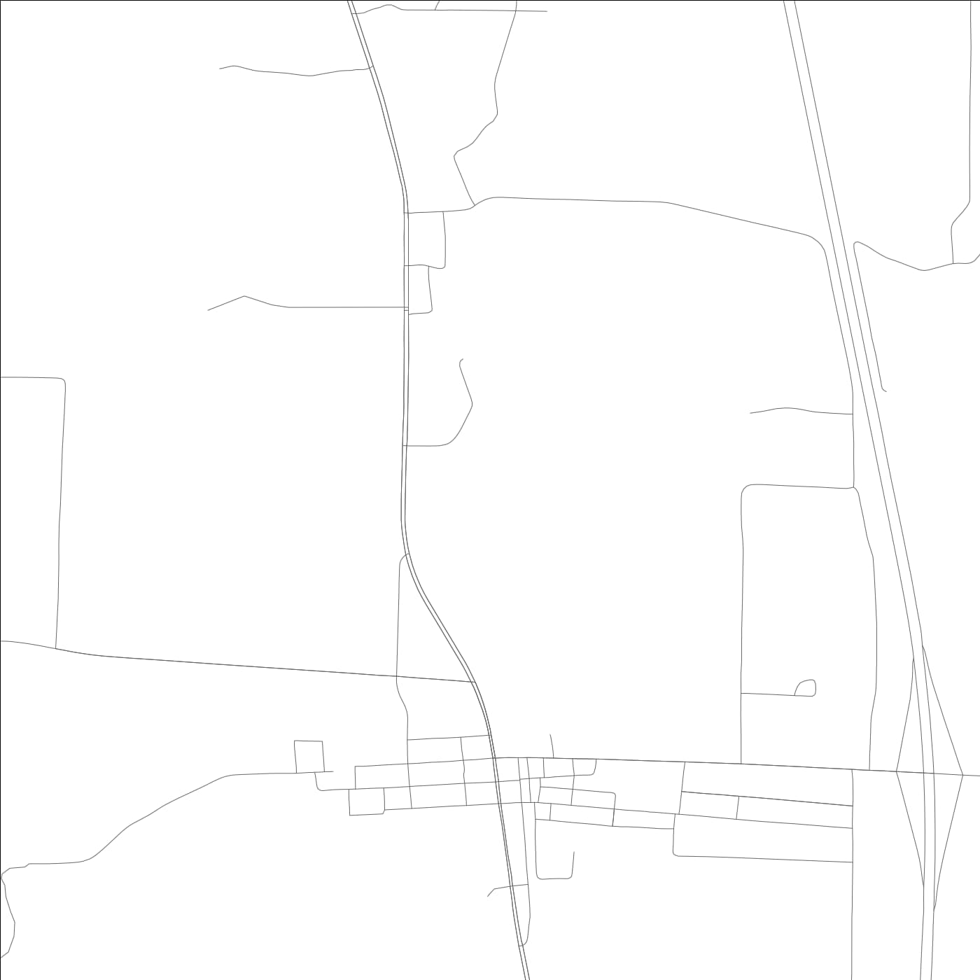 ROAD MAP OF FALKVILLE, ALABAMA BY MAPBAKES