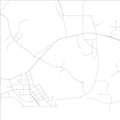 ROAD MAP OF FLOMATON, ALABAMA BY MAPBAKES