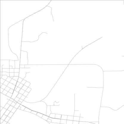 ROAD MAP OF FLORALA, ALABAMA BY MAPBAKES
