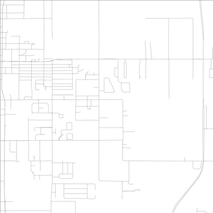 ROAD MAP OF FOLEY, ALABAMA BY MAPBAKES
